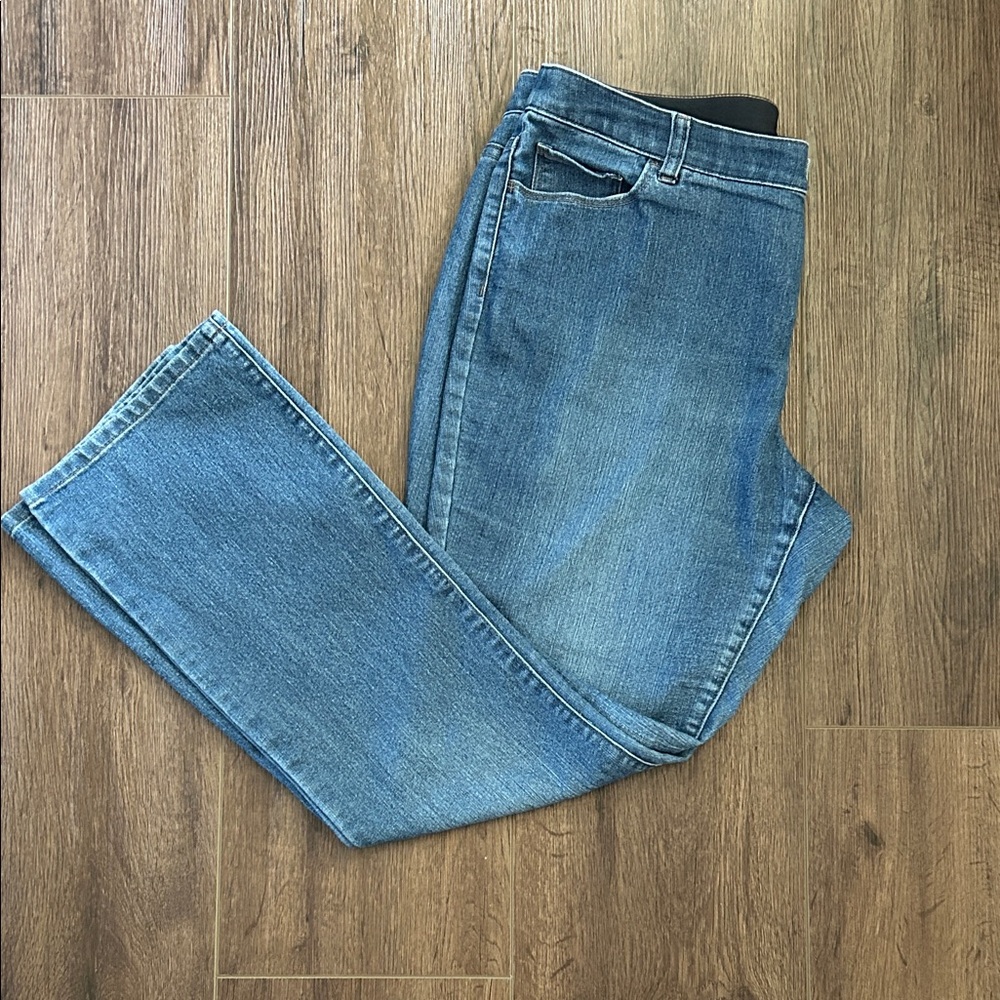 CJ Banks Light Blue Denim Jeans